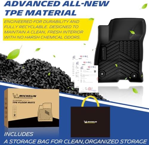 Michelin Vehicle Mats for 2022-2026 Ford Maverick Hybrid (3 Piece)