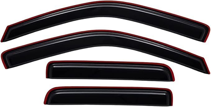 Lightronic Extra Durable Clip-on in-Channel Auto Vent Window Visor, Fits - Image 4