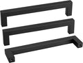 goldenwarm 150 Pack 7-1/2in Black Square Bar Cabinet Pull Drawer Handle by goldenwarm