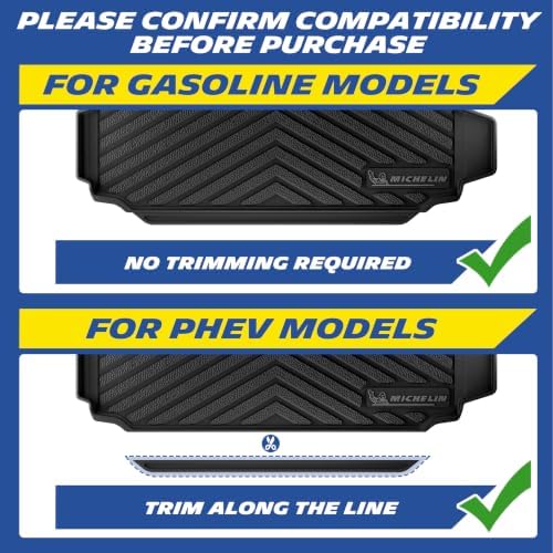 Michelin Vehicle Mats for 2019-2026 BMW X5 Gas & PHEV, 5 Seats, Trunk Mat