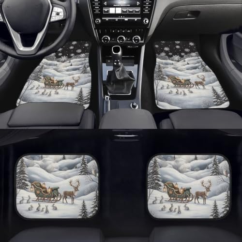 SnowmanFloor Mats for Xmas