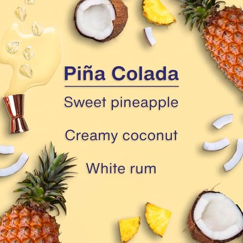 LITTLE TREES Car Air Freshener, 4 Count (Pack of 6), Piña Colada