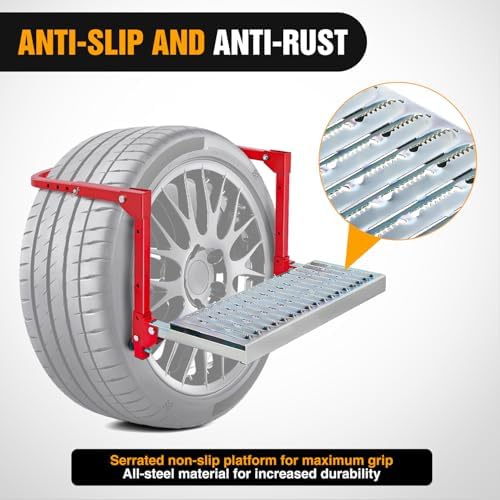 Nilight Folding Heavy Duty Tire Step Fit Tire from 10” to 15”