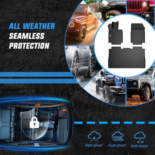 Nilight Floor Mats for Tesla Cybertruck Cyber Truck 2023 2024 2025 2026