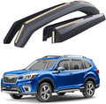 Goodyear Shatterproof in-Channel Window Deflectors for Subaru Forester 2019-2024, Rain Guards, Window Visors for Cars, Vent Deflector, Car Accessories, 4 pcs - GY003473