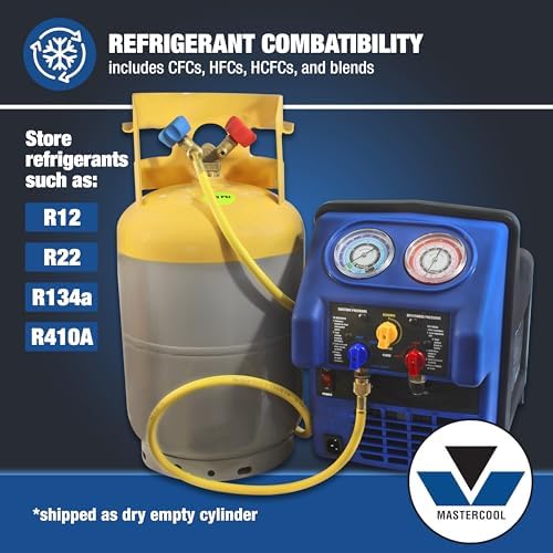 Mastercool 62010 30 lb Refrigerant Recovery Cylinder - Image 4