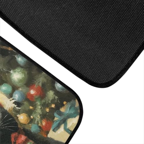 Black Cat Car Floor Mats Xmas Decor