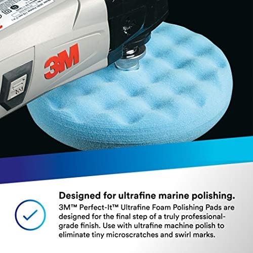3M Perfect-It Ultrafine Foam Polishing Pad, 8 inch, 05708 - Image 6