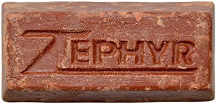 Zephyr Products AWY58-8WB Yellow 8" Airway Buffing Wheel with 1 LB Tripoli Bar Heavy/Medium Cut, 1 Pack - Image 3