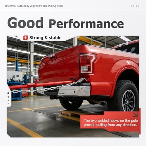 ECOTRIC Universal Auto Body Alignment Bar Pulling Stick 52-3/8" for Panels, - Image 6