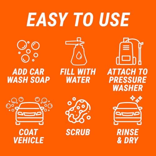 Armor All 2-in-1 Foam Cannon Kit for Garden Hoses and Power Washers