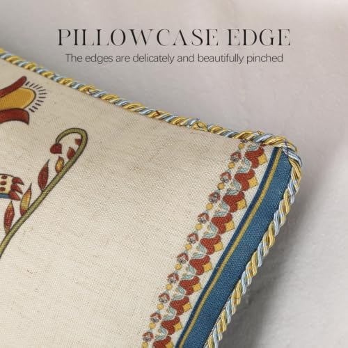 patdrea French Vintage Rectangular Throw Pillow Cover,12"x28",Set of 2 - Image 6