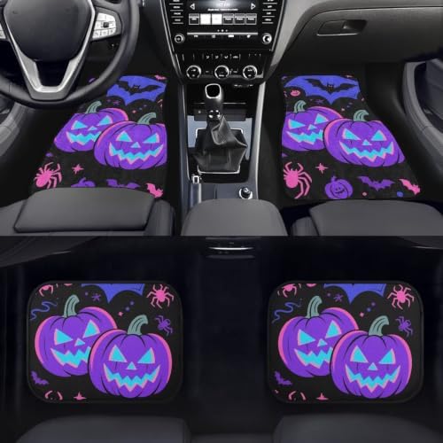 Halloween Car Mats Set of 4,