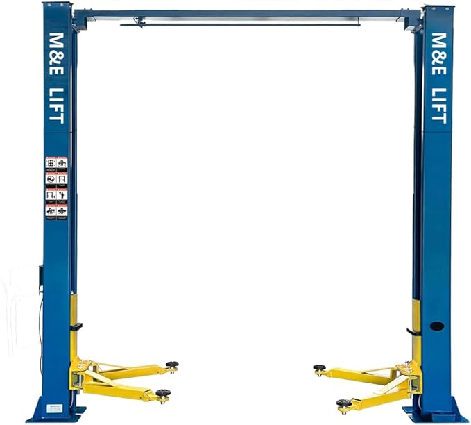 ME 9000lbs 2 Post Lift Clearfloor Lifts Max. Lifting Height 74.8" 2 Post Car by Katool