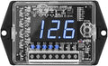 TARAMPS VTS5.1 Automotive Digital Voltmeter and Sequencer VTS 5.1 Blue LED Automotive Car Audio 5 Sequencer Outputs SPL Mode Voltage Protection, Digital Display, Car Audio Monitor, Black