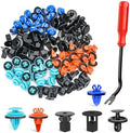 Nilight 181PCS Car Bumper Retainer Clips with Fastener Remover for Lexus Toyota 4Runner Tacoma RAV4 Scion 75495-35010 75397-35010 90189-06065 90189-06013 90189-06028 90467-07201，2 Years Warranty