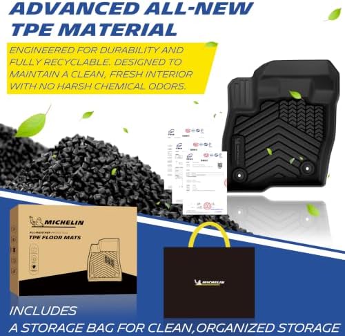 Michelin Vehicle Mats for 2015-2024 Ford Edge (4 Piece)