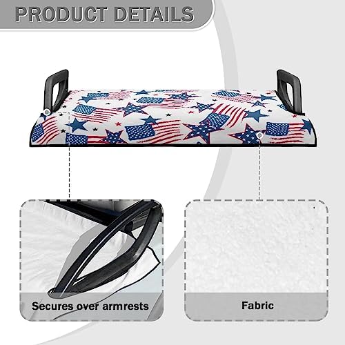 Yewattles Golf Cart Seat Cover Portable Club Car Seat Towel Universal Fit 2-Seat Golf Cart - Image 4