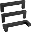 goldenwarm 60 Pack 3 1/2 Inch Black Cabinet Handles Matte Black Drawer Pulls by goldenwarm