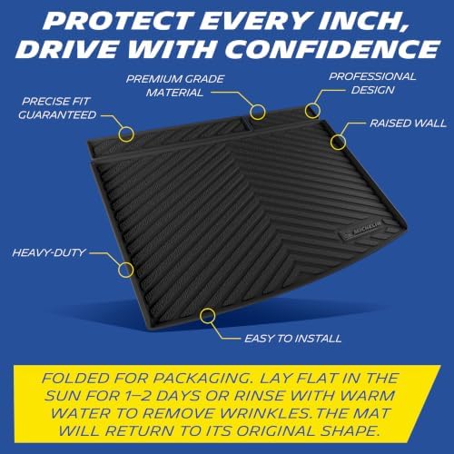 Michelin Vehicle Mats for 2021-2026 Suburban/GMC Yukon XL, Trunk Liner