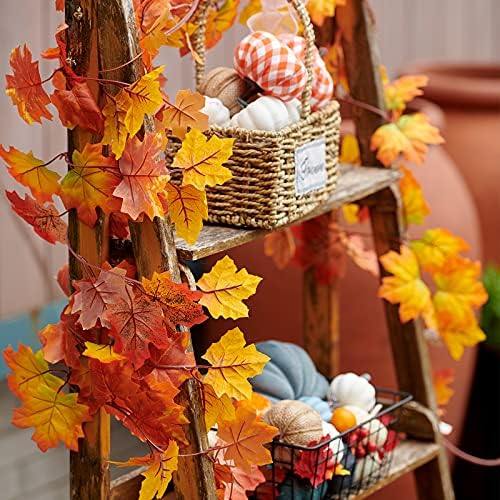 Joyhalo 5 Pack 5.9FT Fall Garland - Image 7