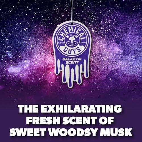 Chemical Guys, Hanging Air Fresheners, Galactic Scent, 12 Pack, for Cars - Image 4