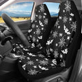 Cute Bat Spider Web Print Universal Car Seat Cover Front Seats Protector Fit for Most Cars,SUVs,Sedan,Truck or Van
