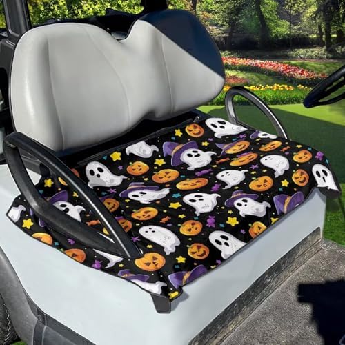 Yewattles Golf Cart Seat Cover Portable Club Car Seat Towel Universal Fit 2-Seat Golf Cart by Yewattles