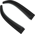 2pc 3D Sun Rain Guard Window Visor Wind Deflector Compatible by GLDIFA