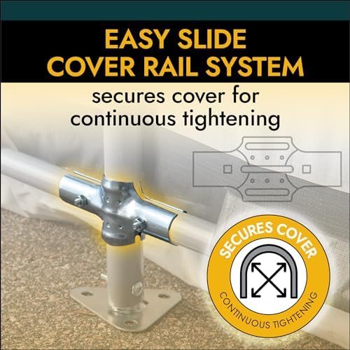 ShelterLogic Peak Style Roof Instant Garage Carport Car Canopy with Steel Frame and Waterproof UV-Treated Cover - Image 4