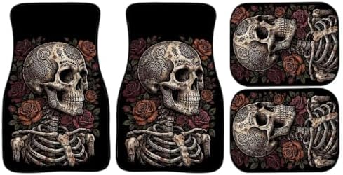 Roses Car Floor Mats Set of 4