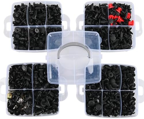 GOOACC 941Pcs Car Retainer Clips and Auto Body Fasteners Assortment - Image 7