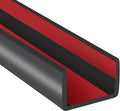 Rubber Edge Trim, 3/4" Self Adhesive Flexible U Channel Edge Protecter by YANRUIPRO