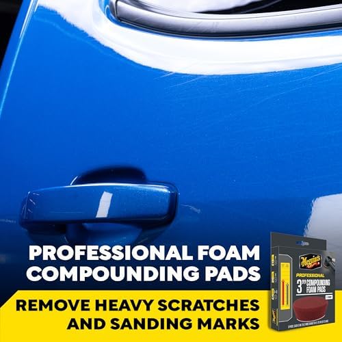 Meguiar's Professional 3" Compound Foam Pad, 3 Pack - Image 2