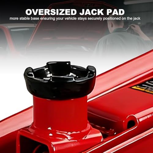 Big RED 3 Ton Hydraulic Trolley Service/Floor Jack with Extra Saddle - Image 5