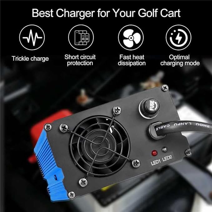 12 Amp 36 Volt Golf Cart Battery Charger - Image 5