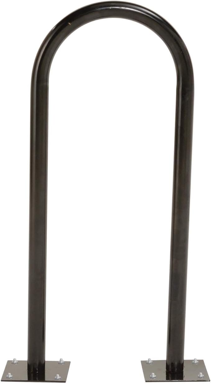 Global Industrial U-Rack Bike Rack, Flange Mount, 2-Bike Capacity, Steel - Image 5