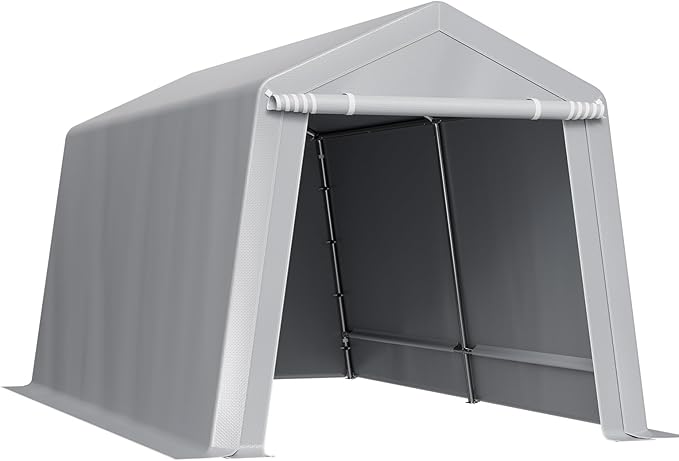 VEVOR Outdoor Storage Shed, 8 x 14 ft Portable Storage Tent - Image 9