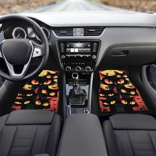Halloween Floor Mats All Weather Car 1st & 2nd Floor Mats