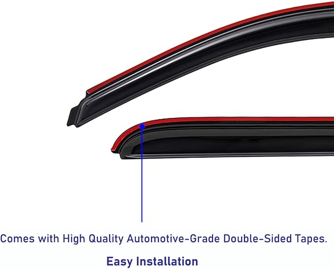 Lightronic Extra Durable Clip-on in-Channel Auto Vent Window Visor, Fits - Image 6
