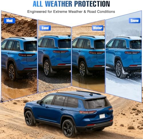 Nilight Mud Flaps Splash Guards for Jeep Grand Cherokee L 2021-2026