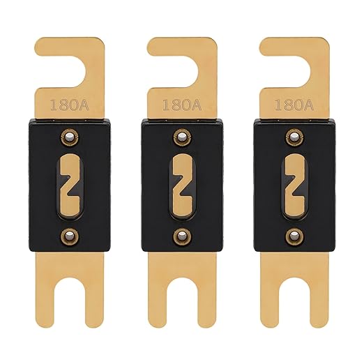 180A ANL Fuse 180 Amp Inline Blade Fuses 32V by VEXUNGA