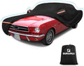 QUNSUNUS 6 Layer Car Cover for Ford Mustang 1964-1968 Waterproof All Weather by QQUNSUNUS