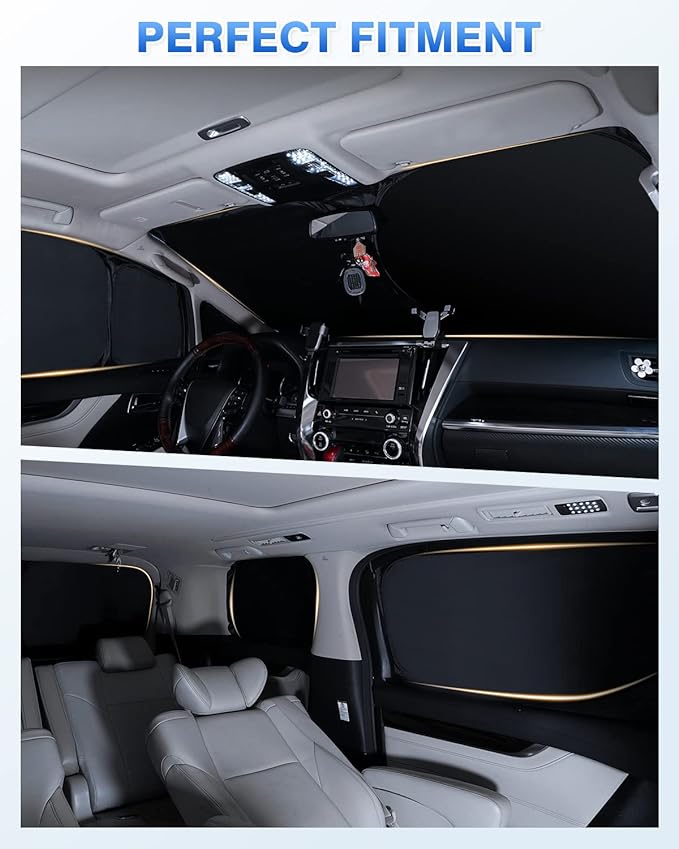 Windshield Sun Shade for Hyundai Ioniq 5 2022-2025 2026 Ioniq 5 Accessories - Image 5