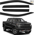 Tape-On Rain Guards Fit for 2023 2024 2025 Chevy Colorado/GMC Canyon, Outside by CHYKORLA