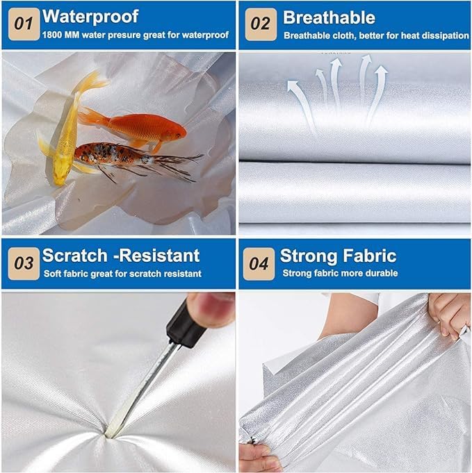 KouKou OxfordWaterproof SUV Car Cover Suitable - Image 2