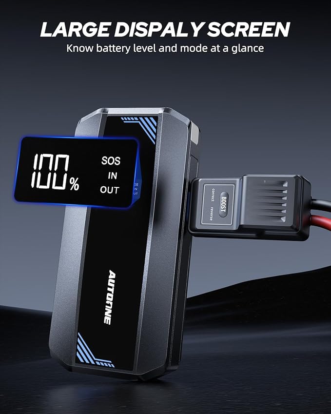 AUTOONE Car Jump Starter 5800A Battery Booster, Portable Battery Pack - Image 5