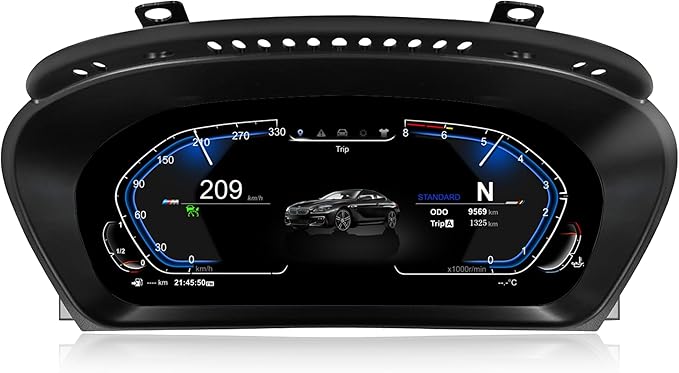 Speedometer Instrument for BMW E70 E71 2006-2013 CCC CIC，12.3 inch Linux System by PioowirkAutoNavi