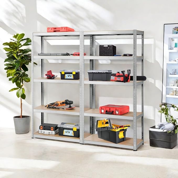 ERGOMASTER 5 Tiers Steel Shelves by ERGOMASTER