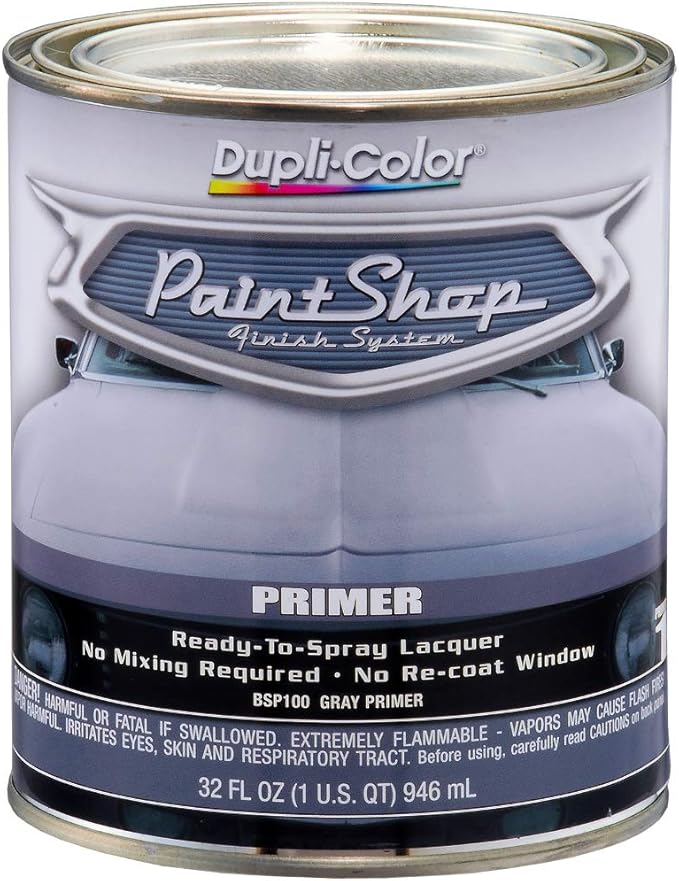 Paint Shop Finish System, Primer Grey, 32 oz. Quart by The+Dupli-Color+Store+